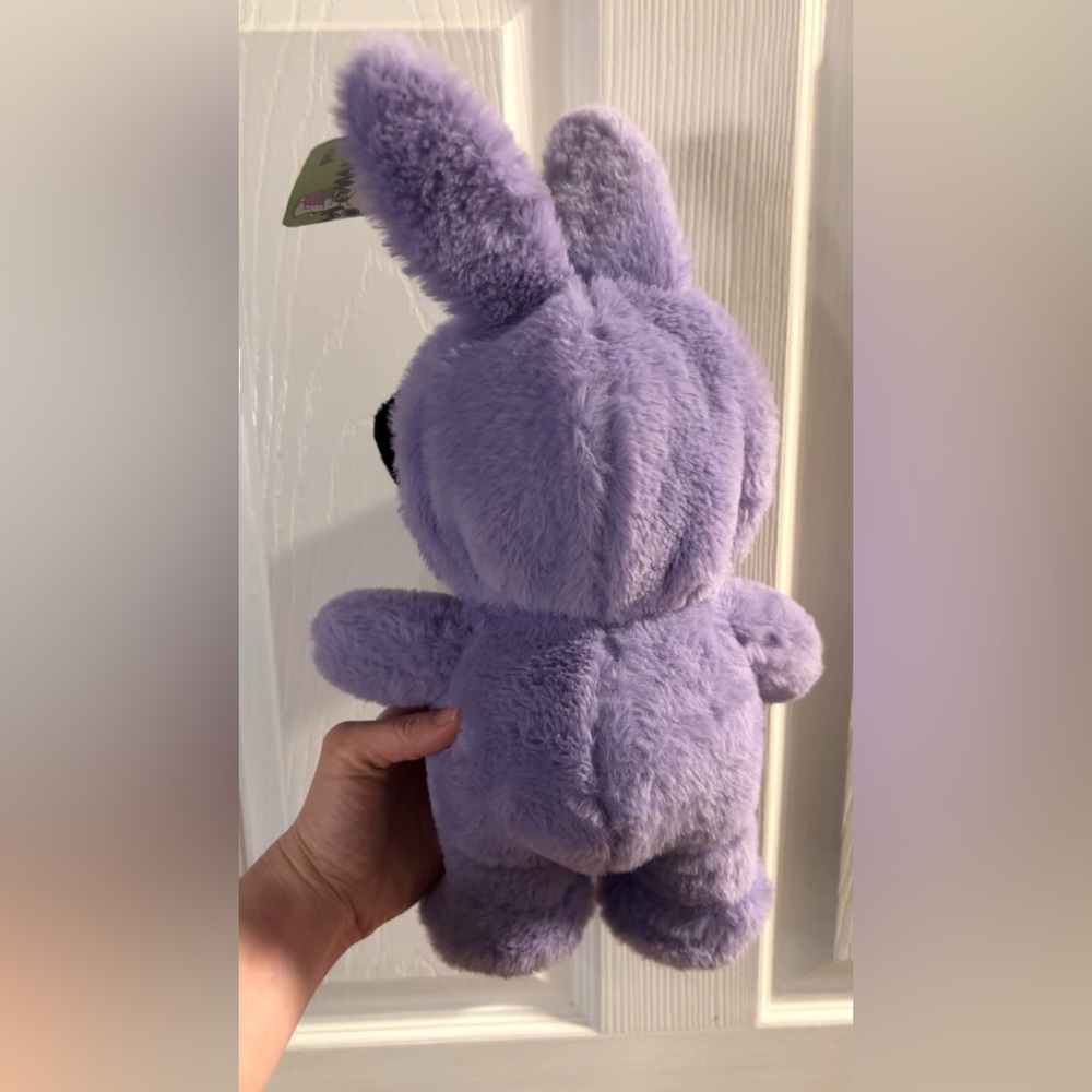 Easter Spring Snoopy Plush Toy in Purple with Bunny Ear Hoodie/hood - Picture 3 of 5